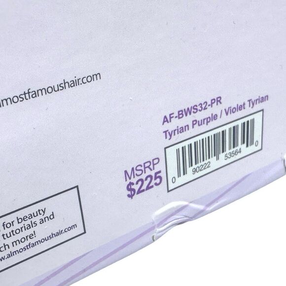 Almost Famous Beachy Waves Curling Wand Mini Travel Straightener MSRP $225 - Picture 6 of 8